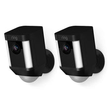 Load image into Gallery viewer, Ring Spotlight Cam Battery HD Security Camera with Built Two-Way Talk and a Siren Alarm, White, Works with Alexa
