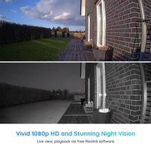 Load image into Gallery viewer, Reolink Argus PT w\/Solar Panel - Wireless Pan Tilt Solar Powered WiFi Security Camera System w\/Rechargeable Battery Outdoor Home Surveillance, 2-Way Audio, Support Alexa\/Google Assistant\/Cloud
