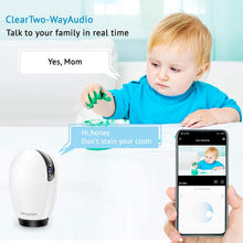 Load image into Gallery viewer, LaView PT Home Security Camera HD 1080P(2 Pack),Home Security System with Motion Detection,Include 2 SD Cards,32GB,Two-Way Audio, Night Vision,WiFi Home Indoor for Baby/pet,Alexa, USA Cloud Service
