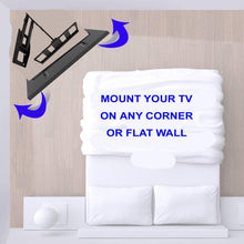 Load image into Gallery viewer, FORGING MOUNT Long Arm TV Mount Full Motion TV Bracket with 42 inch Long Extension Articulating TV Wall Mount for 37 to 80 Inch Flat\/Curve TVs, VESA 600x400mm Compatible, Holds up to 100 lbs
