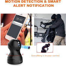 Load image into Gallery viewer, Security Camera 1080P WiFi Dog Pet Camera - KAMTRON Wireless Indoor Pan\/Tilt\/Zoom Home Camera Baby Monitor IP Camera with Motion Detection Two-Way Audio, Night Vision - Cloud Storage
