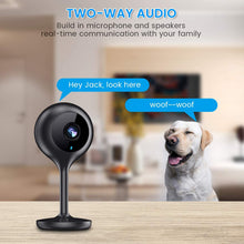 Load image into Gallery viewer, MECO WiFi IP Camera 1080P HD Home IP Security Nanny Camera with Night Vision, Sound &amp; Motion Detection, Security Surveillance 2.4GHz Pet Baby Monitor - Cloud Service Available
