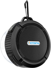 Load image into Gallery viewer, VicTsing SoundHot C6 Portable Bluetooth Speaker, Waterproof Bluetooth Speaker with 6H Playtime, Loud HD Sound, Shower Speaker with Suction Cup &amp; Sturdy Hook, Compatible with iOS, Android, PC, Pad
