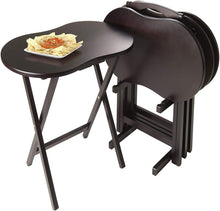 Load image into Gallery viewer, Winsome Skippy Snack Table, Dark Espresso
