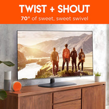 Load image into Gallery viewer, ECHOGEAR TV Swivel Stand - Universal Replacement Stand for TVs Up to 65"- Height Adjustable Up to 8" &amp; Smooth TV Swivel - Works with Samsung, LG, Sony &amp; More
