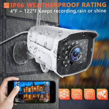 Load image into Gallery viewer, Outdoor Security Camera, 1080P WiFi Camera Surveillance Cameras, IP Camera with Two-Way Audio, IP66 Waterproof, Night Vision, Motion Detection, Activity Alert, Deterrent Alarm - iOS, Android
