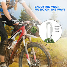 Load image into Gallery viewer, Outdoor Waterproof Bluetooth Speaker,Kunodi Wireless Portable Mini Travel Speaker with Subwoofer, Enhanced Bass, Built in Mic for Sports, Pool, Beach, Hiking, Camping (Green)
