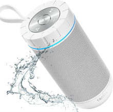 Load image into Gallery viewer, COMISO Waterproof Bluetooth Speakers Outdoor Wireless Portable Speaker with 20 Hours Playtime Superior Sound for Camping, Beach, Sports, Pool Party, Shower (Malachite Green)
