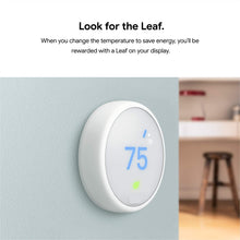 Load image into Gallery viewer, Google E Nest Automated Climate Thermostat, white (T4000ES), 1
