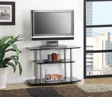 Load image into Gallery viewer, Convenience Concepts 131020 Designs2Go 3-Tier TV Stand, Black
