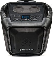 Load image into Gallery viewer, ECOXGEAR EcoBoulder+ GDI-EXBLD810 Rugged Waterproof Floating Portable Bluetooth Wireless 100 Watt Speaker and PA System (Gray)
