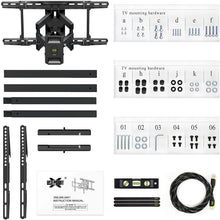 Load image into Gallery viewer, USX MOUNT Full Motion TV Mount Wall Bracket for 42"-80" Flat Screen LED LCD 4K TV, Tilt Swivel TV Mounts with Articulating Arms Max VESA 600x400mm, Weight Capacity 99lbs Up to 24" Wood Stud
