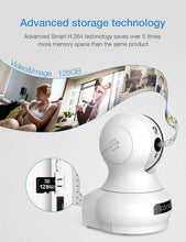 Load image into Gallery viewer, Wireless Camera, 1080P HD WiFi Pet Camera Baby Monitor, Pan\/Tilt\/Zoom IP Camera for Elder\/Nanny Security Cam Night Vision Motion Detection 2-Way Audio Cloud Service Available Webcam White
