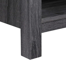 Load image into Gallery viewer, Rockpoint Plymouth Wood TV Stand Storage Console, 58", Charcoal
