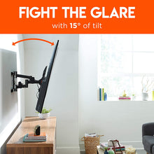 Load image into Gallery viewer, ECHOGEAR Full Motion Articulating TV Wall Mount Bracket for TVs Up to 78" - Smooth Extention, Swivel, Tilt - Wall Template for Easy Install - Centers &amp; Levels After Mounting Plus Hides Your Cables
