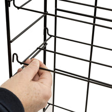 Load image into Gallery viewer, Atlantic Adjustable Wire Media Rack - Heavy Gauge Steel, Holds 153CDs, 72 DVDs, 8 Adjustable Shelves PN78205091
