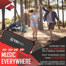 Load image into Gallery viewer, Bluetooth Speakers Portable BANG X7 2020 - Powerful 20W Deep High-End Sound &amp; Bass - 25 Hours Battery - IPX7 Waterproof True Stereo Bluetooth Speaker Wireless TWS, Built-in Mic - Outdoor, Travel Party
