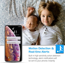 Load image into Gallery viewer, Security Camera Pet WiFi Camera - KAMTRON 1536P Indoor Wireless IP Camera Full HD 3MP Home Video Surveillance System with IR Night Vision, Motion Detection and Two-Way Audio - Cloud Storage
