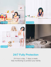 Load image into Gallery viewer, Baby Monitor, Lefun Wireless IP Security Camera WiFi Surveillance Pet Camera with Cloud Storage Two Way Audio Remote Viewing Pan Tilt Zoom Night Vision Motion Detect for Indoor Home Shop Office
