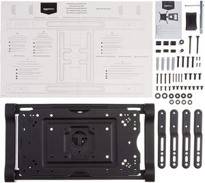 AmazonBasics Heavy-Duty, Full Motion Articulating TV Wall Mount for 32-inch to 80-inch LED, LCD, Flat Screen TVs