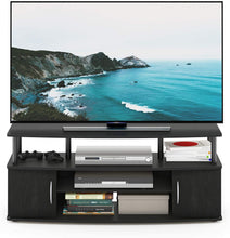 Load image into Gallery viewer, FURINNO JAYA Large Entertainment Stand for TV Up to 50 Inch, Blackwood
