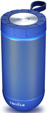 Load image into Gallery viewer, COMISO Waterproof Bluetooth Speakers Outdoor Wireless Portable Speaker with 20 Hours Playtime Superior Sound for Camping, Beach, Sports, Pool Party, Shower (Malachite Green)

