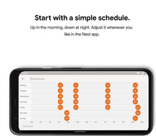Load image into Gallery viewer, Google E Nest Automated Climate Thermostat, white (T4000ES), 1
