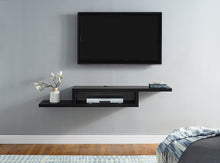 Load image into Gallery viewer, Martin Furniture  60" Asymmetrical Wall Mounted A\/V Console, 60inch, Black
