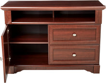 Load image into Gallery viewer, Sauder Palladia High Boy TV Stand, For Tv's up to 50", Select Cherry finish
