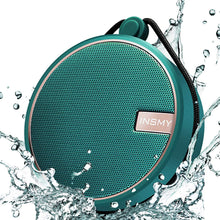 Load image into Gallery viewer, INSMY IPX7 Waterproof Shower Bluetooth Speaker, Portable Wireless Outdoor Speaker with HD Sound, Support TF Card, Suction Cup for Home, Pool, Beach, Boating, Hiking 12H Playtime
