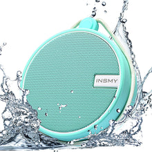 Load image into Gallery viewer, INSMY IPX7 Waterproof Shower Bluetooth Speaker, Portable Wireless Outdoor Speaker with HD Sound, Support TF Card, Suction Cup for Home, Pool, Beach, Boating, Hiking 12H Playtime
