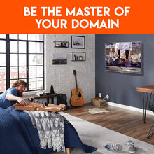 Load image into Gallery viewer, ECHOGEAR Full Motion TV Wall Mount for TVs Up to 58" - Smooth Extention, Swivel, Tilt - Wall Template for Easy Install On 1 Stud - After Install Level &amp; Hide Cables with Built-in Cable Management
