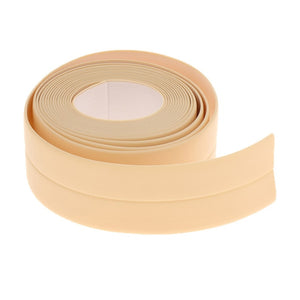 2019 2M*2.2CM  Bathroom Shower Sink Bath Sealing Strip Tape White PVC Self Adhesive Waterproof Wall Sticker for Bathroom Kitchen