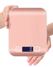 Load image into Gallery viewer, Professional Household Digital Kitchen Scale Electronic Food Scales Stainless Steel Weight Balance Measuring Tools g/kg/lb/oz/ml
