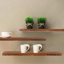 Load image into Gallery viewer, Wall Mounted Rustic Floating Shelves Wall Display Rack Decor Floating Shelf For Home Wooden Storage
